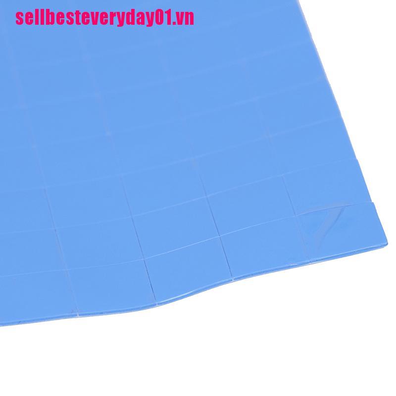 100 Miếng đệm silicon làm mát CPU GPU 10 x 10 x 0.5mm