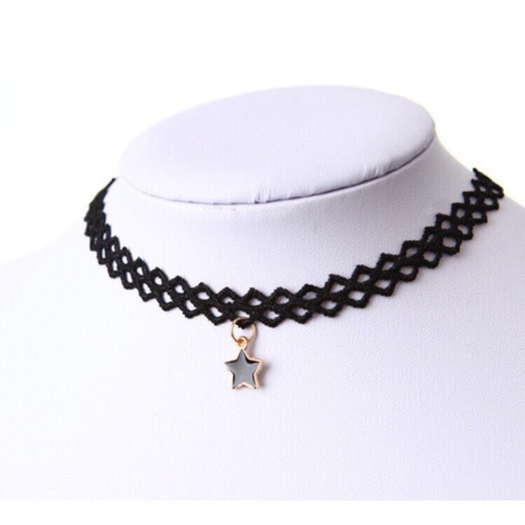 VÒNG ĐEO CỔ TEEN CHOKER HÌNH NGÔI SAO CỰC ĐẸP CỰC CHẢNH