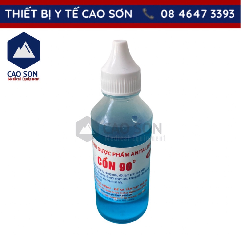 Cồn xanh 90 độ sát trùng 60ml
