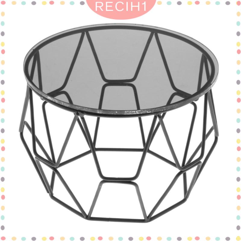 Mô Hình Bàn Kính Trang Trí Nhà Búp Bê Tỉ Lệ 1: 6