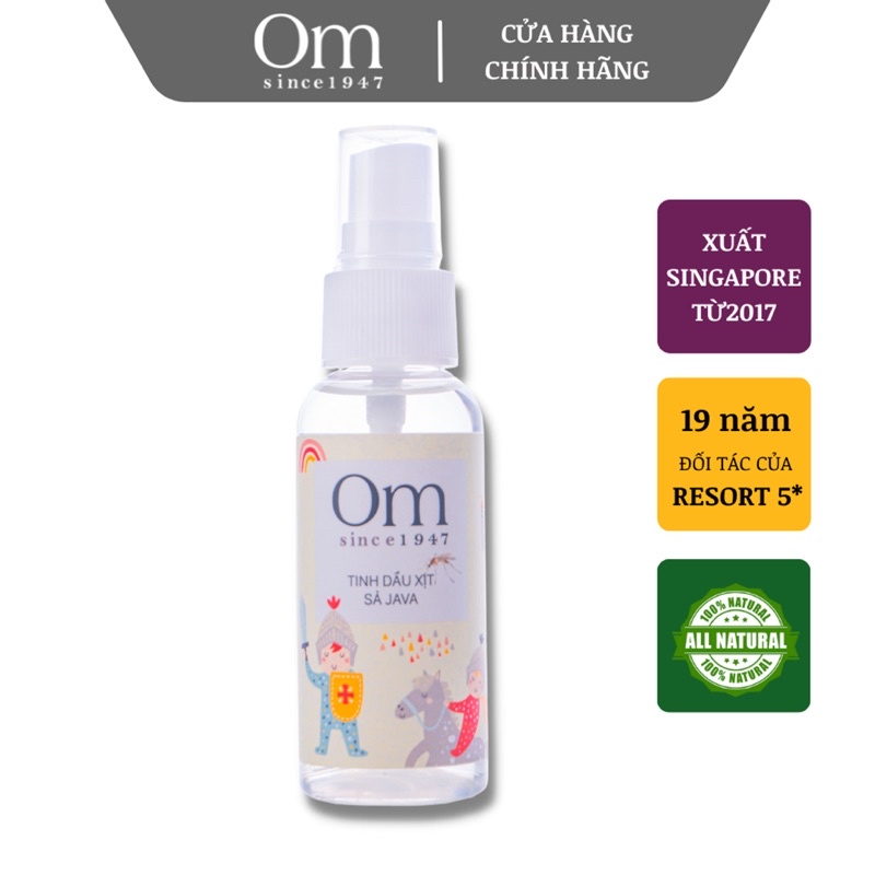 TINH DẦU XUA MUỖI SẢ JAVA 50ML – OM FOUNTAIN