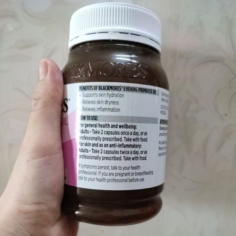 Tinh dầu hoa anh thảo Evening Primrose Oil 125 v và 190v