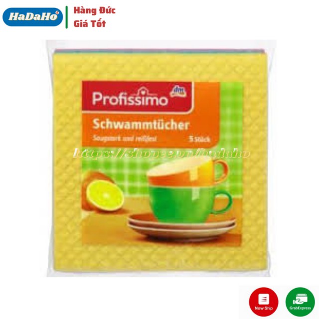 KHĂN LAU ĐA NĂNG XỐP VẢI PROFISSIMO ĐỨC