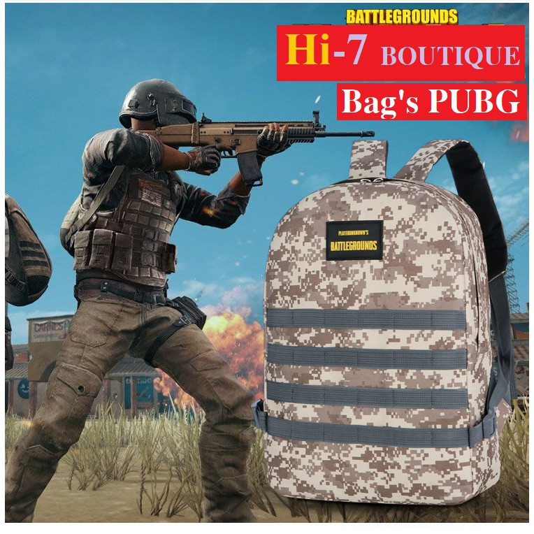 BaLô3 Nhỏ (Tặng Móc Khóa PUBG 50K) Game PUBG Cực Chất