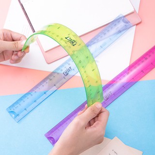 [ HCM ] THƯỚC DẺO 30cm/12in DELI 6209