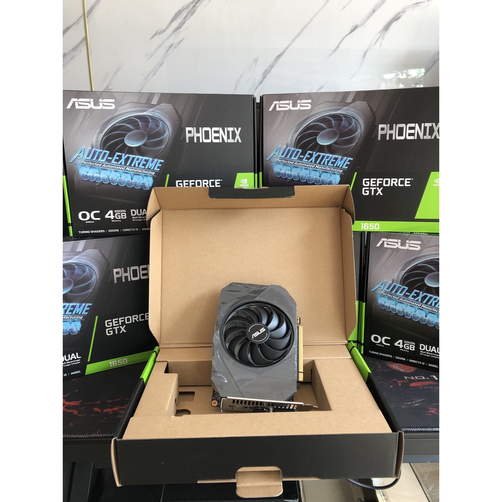 Card màn hình Asus GTX 1650 4GB D6 bản 1fan, likenew, bảo hành 1/2024 | BigBuy360 - bigbuy360.vn