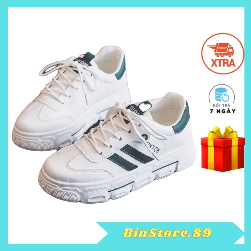 Giày Thể Thao Nữ ❤️FREESHIP ❤️ Giày Sneaker Thể Thao GCN05  Hot Trend Siêu Phẩm Mới Nhất Đế 3 Phân Màu Trắng