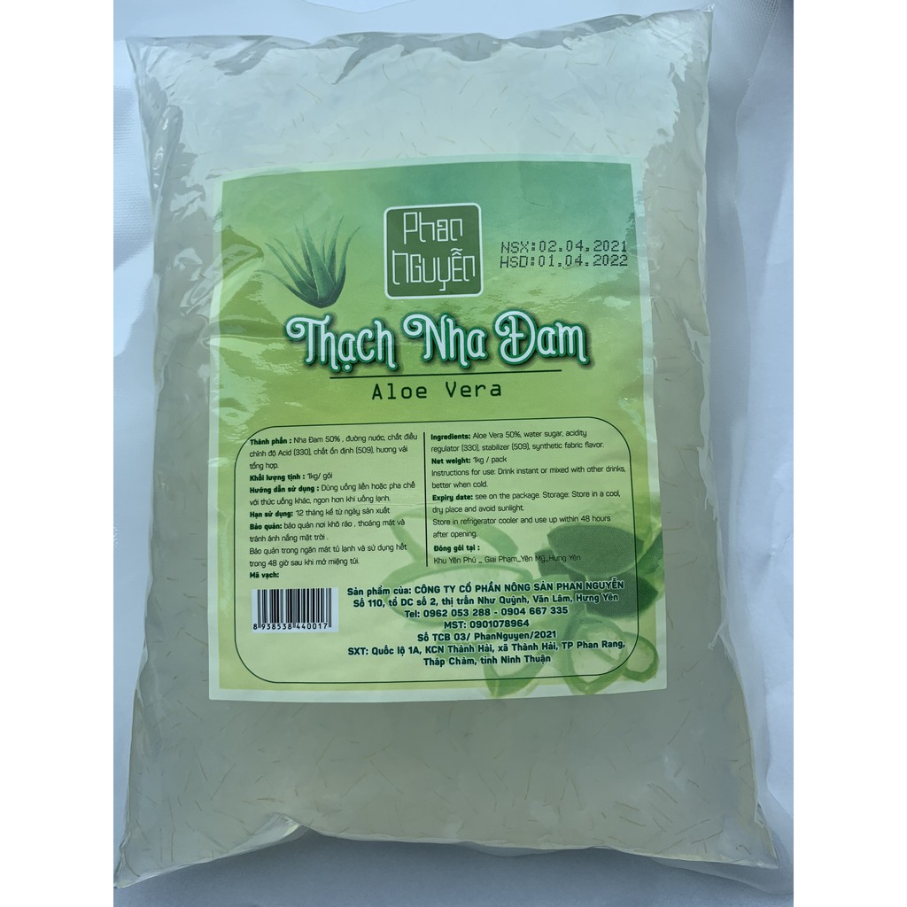 Nha đam Phan Nguyễn - Túi 1kg