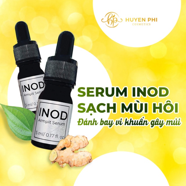 Serum inod triệt hôi nách, khử hôi chân ngay lần đầu sử dụng