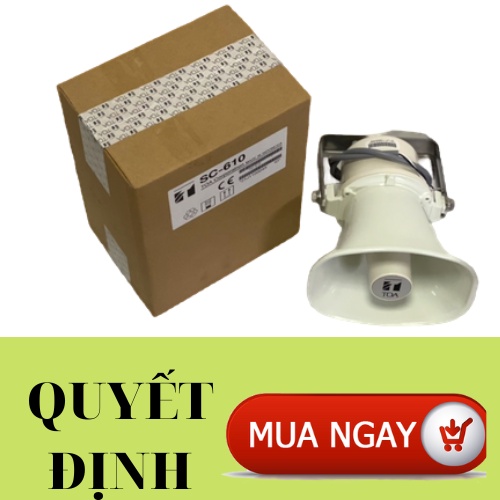 LOA NÉN THÔNG BÁO TOA 10W TOA SC-610