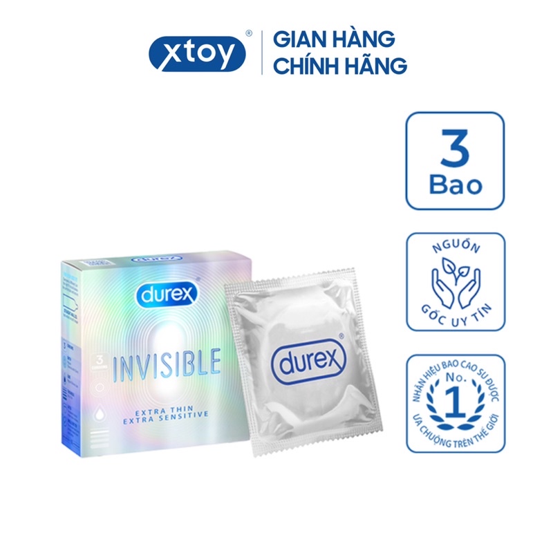Bao cao su Juncai Performa, siêu mỏng, kéo dài thời gian, hộp 10bcs