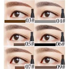Chì xé kẻ mày cứng phẩy sợi Haozhuang Eyebrow Pencil