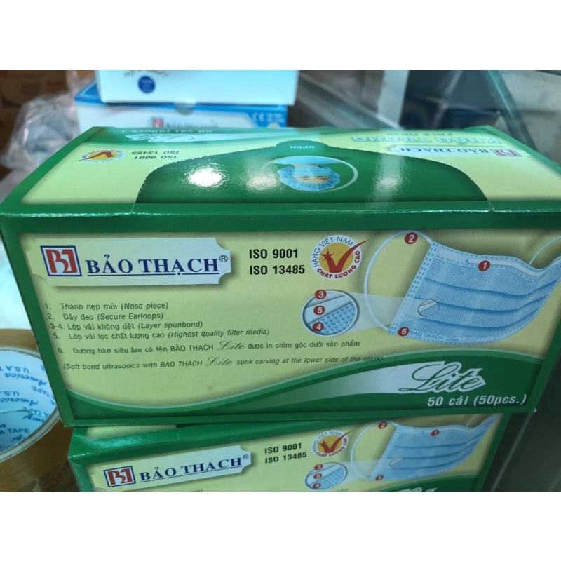 ✅  Khẩu Trang Y Tế- Bảo Thạch Lite