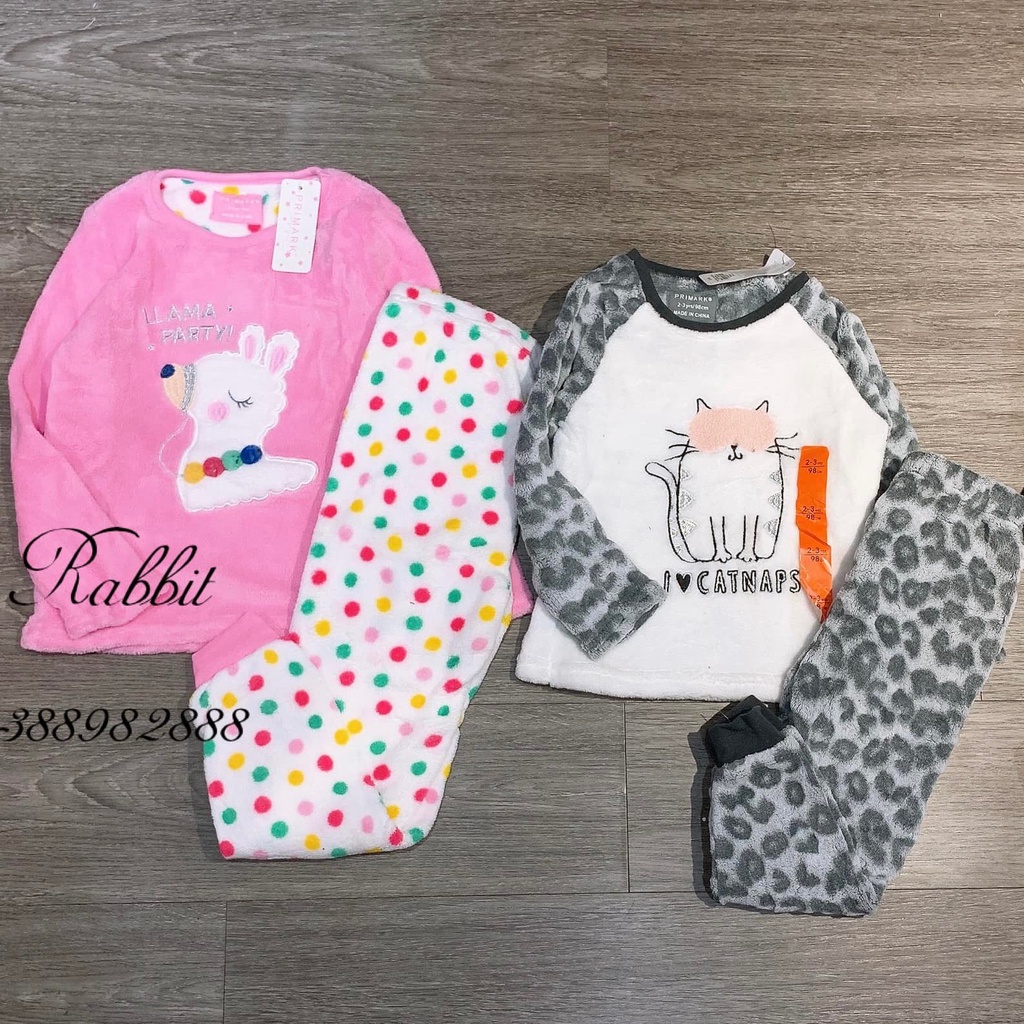 Bộ lông Primark mix mẫu-3 HÀNG SALE KHÔNG ĐỔI