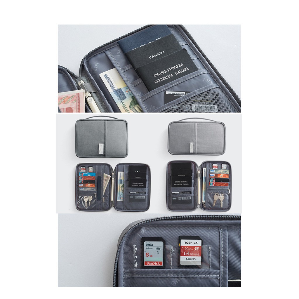 Ví Đựng Hộ Chiếu passport khổ lớn T159 Shalla