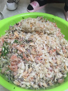 Chả hải sản bề bề Hạ Long