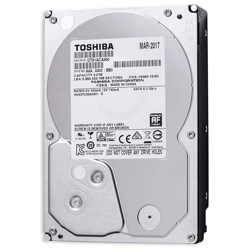 Ổ Cứng Toshiba 3.5'' 3TB