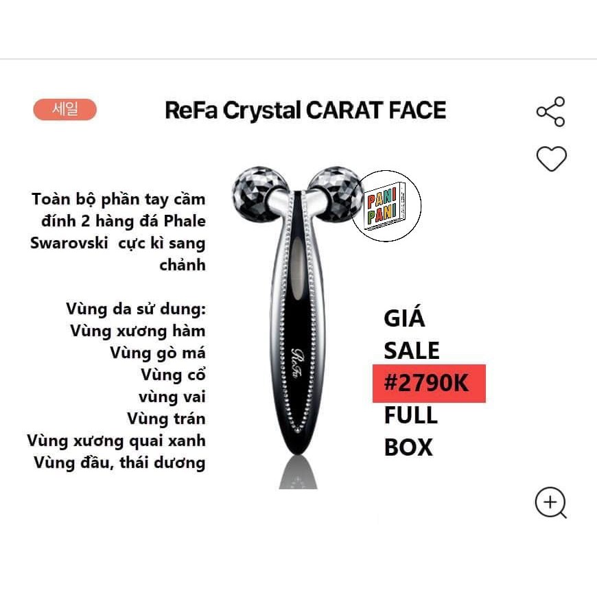 [100% AUTH] Cây Lăn Massage Thon Gọn Mặt REFA CARAT