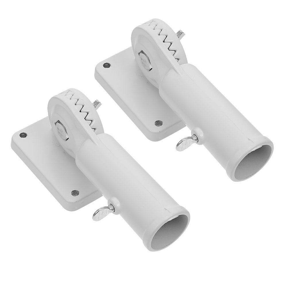 Giá Đỡ Cột Cờ DAPHS Bằng Sắt Phủ Nhôm Kèm Ốc Vít Tiện Dụng