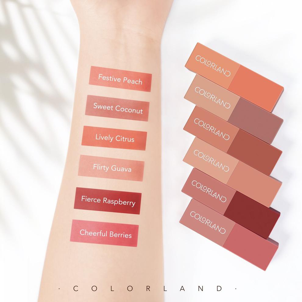 (Hàng Mới Về) Son Môi Lâu Trôi Lên Màu Chuẩn 8 Giờ Thương Hiệu You Colorland - Juicy Pop | BigBuy360 - bigbuy360.vn