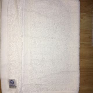 Khăn mặt trắng cotto cho nhà nghỉ, khách sạn và spa kt 28x50cm
