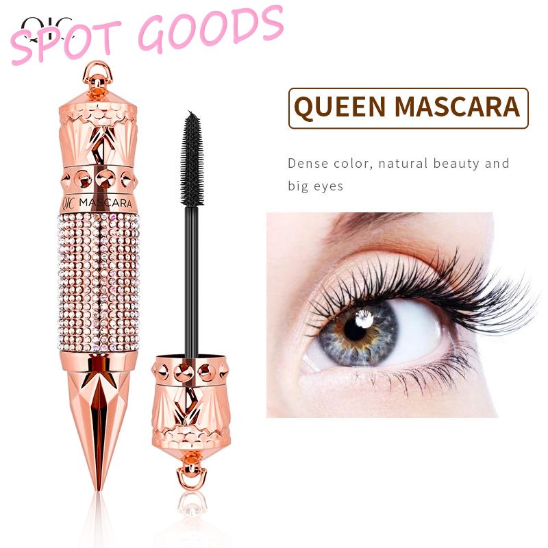 Mascara QIC màu đen chống thấm nước chuốt dài dày và cong mi galaxy02
