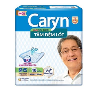 TẤM LÓT NGƯỜI LỚN SIÊU THẤM CARYN 42 X 72 CM (10 MIẾNG)