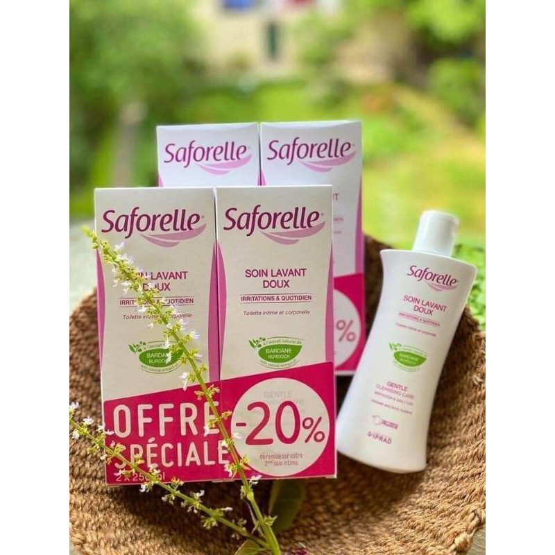 Dung dịch vệ sinh SAFORELLE 250ML của Pháp