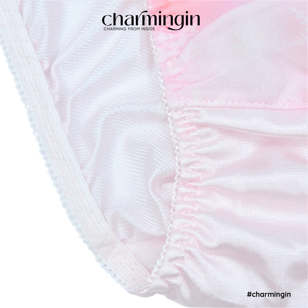 Quần lót dệt kim cao cấp siêu mềm mịn phối voan và ren nơ dễ thương size M, L, LL, 3L, 7L - QLDK0124