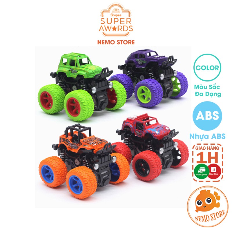 Xe Ô tô đồ chơi địa hình Buggy dùng quán tính bánh to cỡ lớn