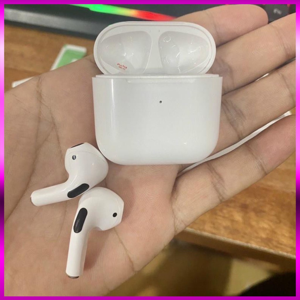 [HÀNG XỊN] TAI NGHE AIRPOD PRO 4 🔥siêu nhạy🔥 Tai Nghe Bluetooth Định Vị Đổi Tên MIFOFA