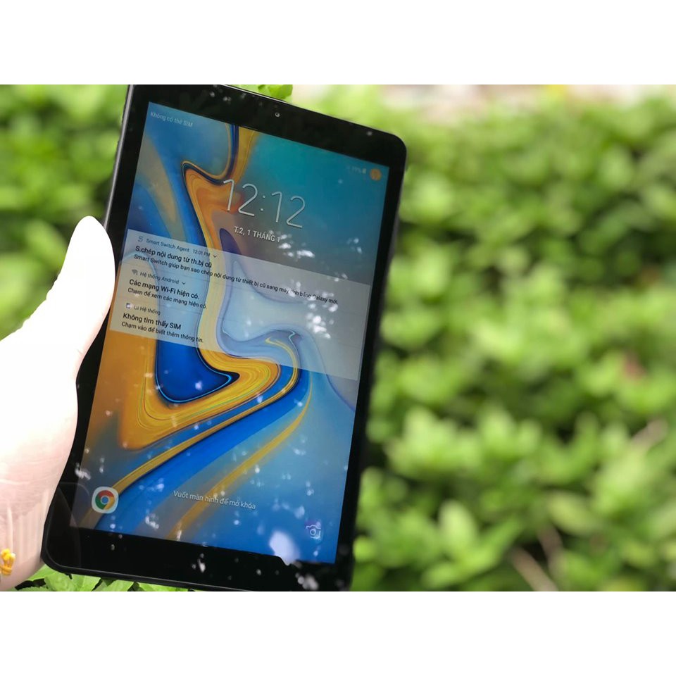 Máy Tính Bảng Samsung Tab A 8.0 4G LTE. Tặng Bao Da + Bàn Phím Và Sạc Cáp Chính Hãng.