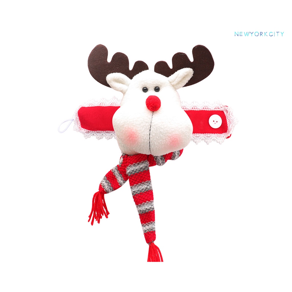 Dây Cột Rèm Cửa Bằng Vải Họa Tiết Tuần Lộc Không Móc