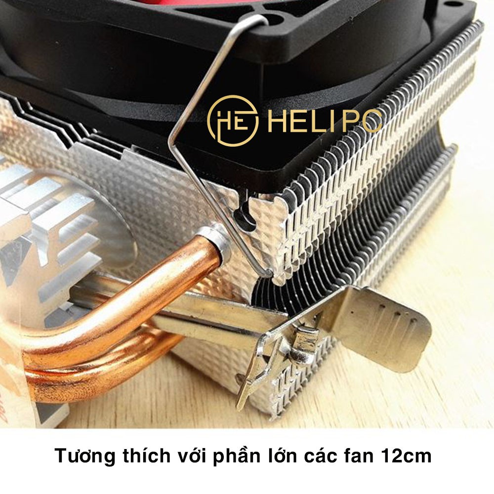 Gông gắn quạt 12cm bộ 2 cái móc thép giữ quạt cho tản nhiệt chíp máy tính – Nẹp gắn quạt