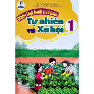 Sách - Phiếu thực hành cuối tuần Tự nhiên và Xã hội 1 (Cánh Diều)