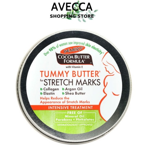 Kem Chống Rạn Da Tummy Butter For Stretch Marks Palmer's Mỹ 125g