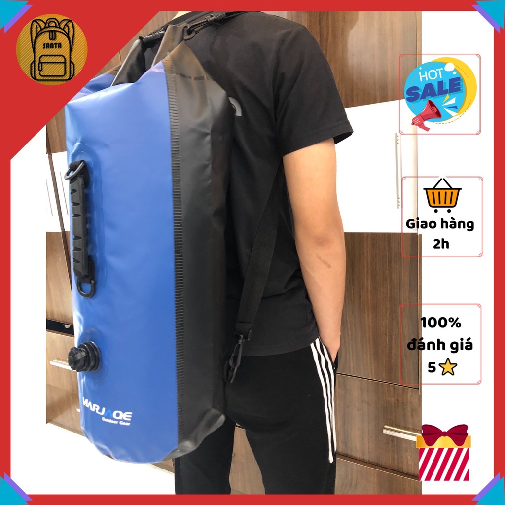 (Hàng loại 1) Túi balo chống nước Size 10L 20L 30L chất liệu nhựa PVC cao cấp, đựng đồ đi biển, bơi, du lịch, leo núi