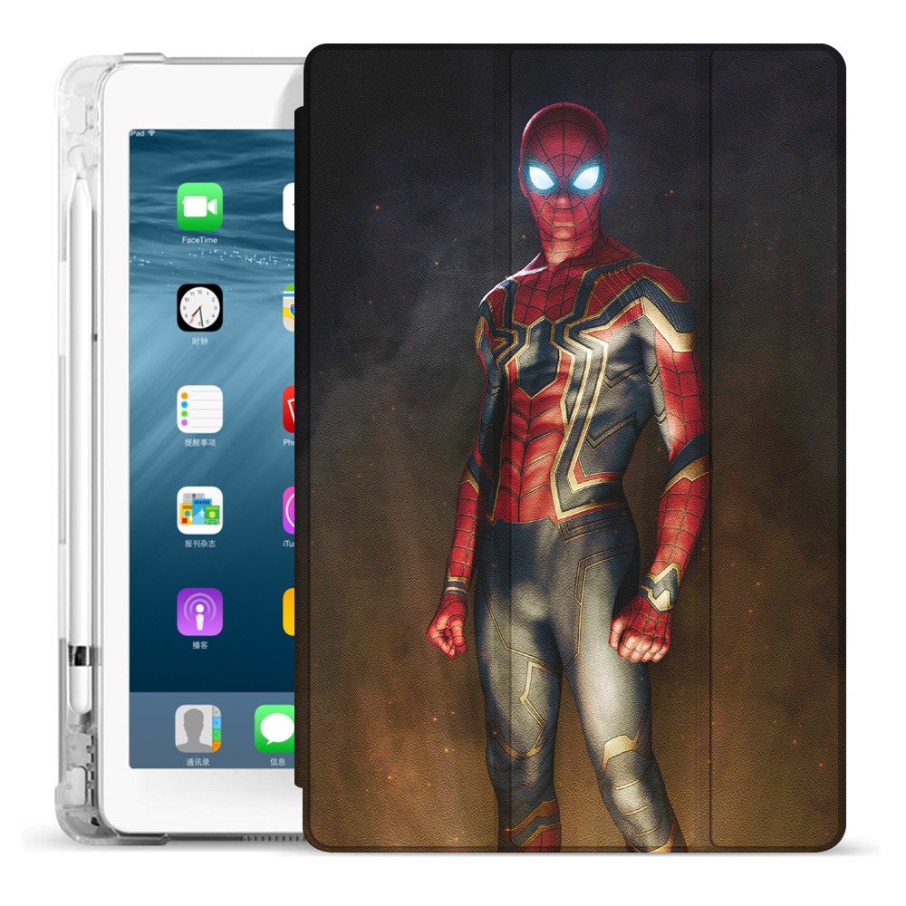 Bao Da Máy Tính Bảng Có Khe Đựng Bút Cho iPad Air3 10.5 mini5 mini4 pro11 iPad air gen8 10.2 air4 10.9 air2 air1 6th 5th 9.7