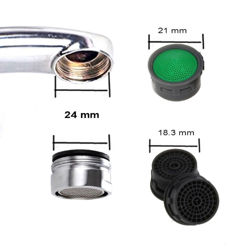 Bộ 50 đầu vòi tiết kiệm nước và chống bắn tiện dụng