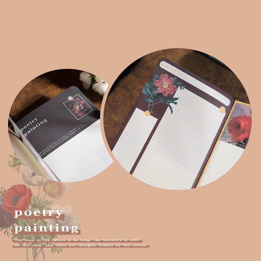 Sổ tay kế hoạch - sổ planner bìa cứng quai da cao cấp phong cách cổ điển vintage - thích hợp  để ghi chép, lên kế hoạch