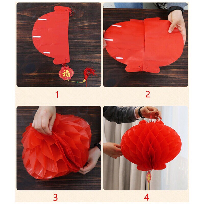 [ Được chọn size] Đèn Lồng Đỏ Trang Trí Tết, Trang Trí Lễ Hội, Trang Trí Trung Thu