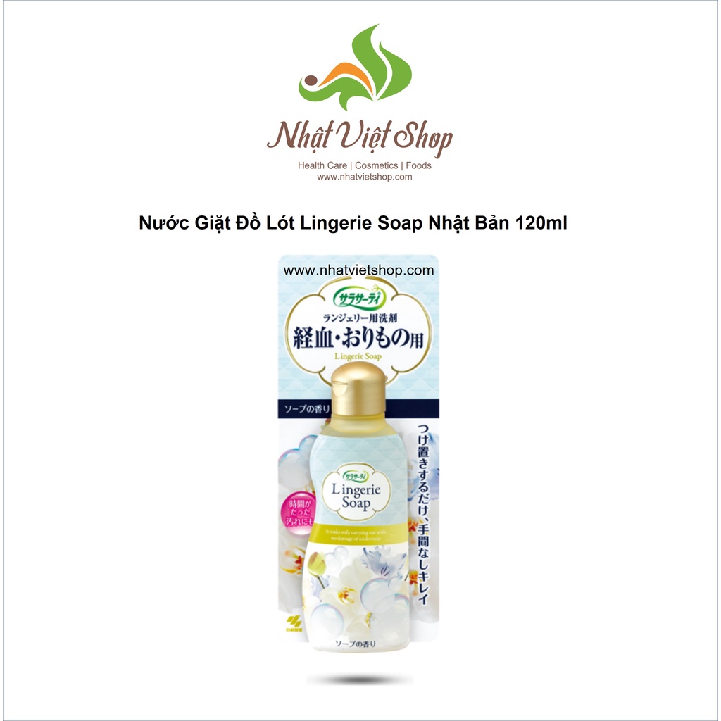 Nước Giặt Đồ Lót Lingerie Soap Nhật Bản 120ml