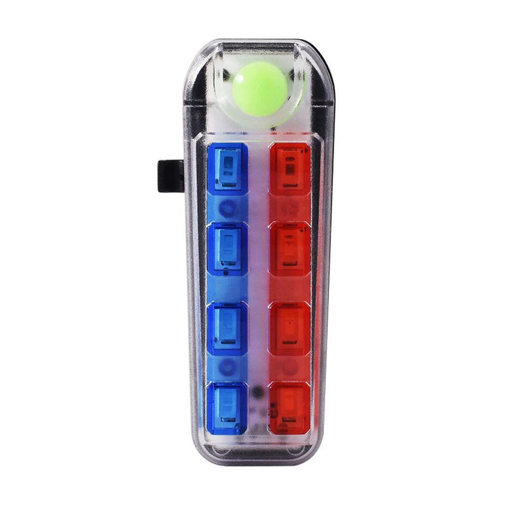 Đèn Led SMD Hai Màu Di Động 5 Chế Độ Sáng Gắn Đuôi Xe Đạp