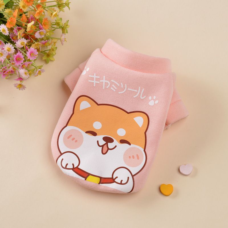 Áo Cho Chó Mèo - Áo Nỉ Flanel Cho Chó Mèo