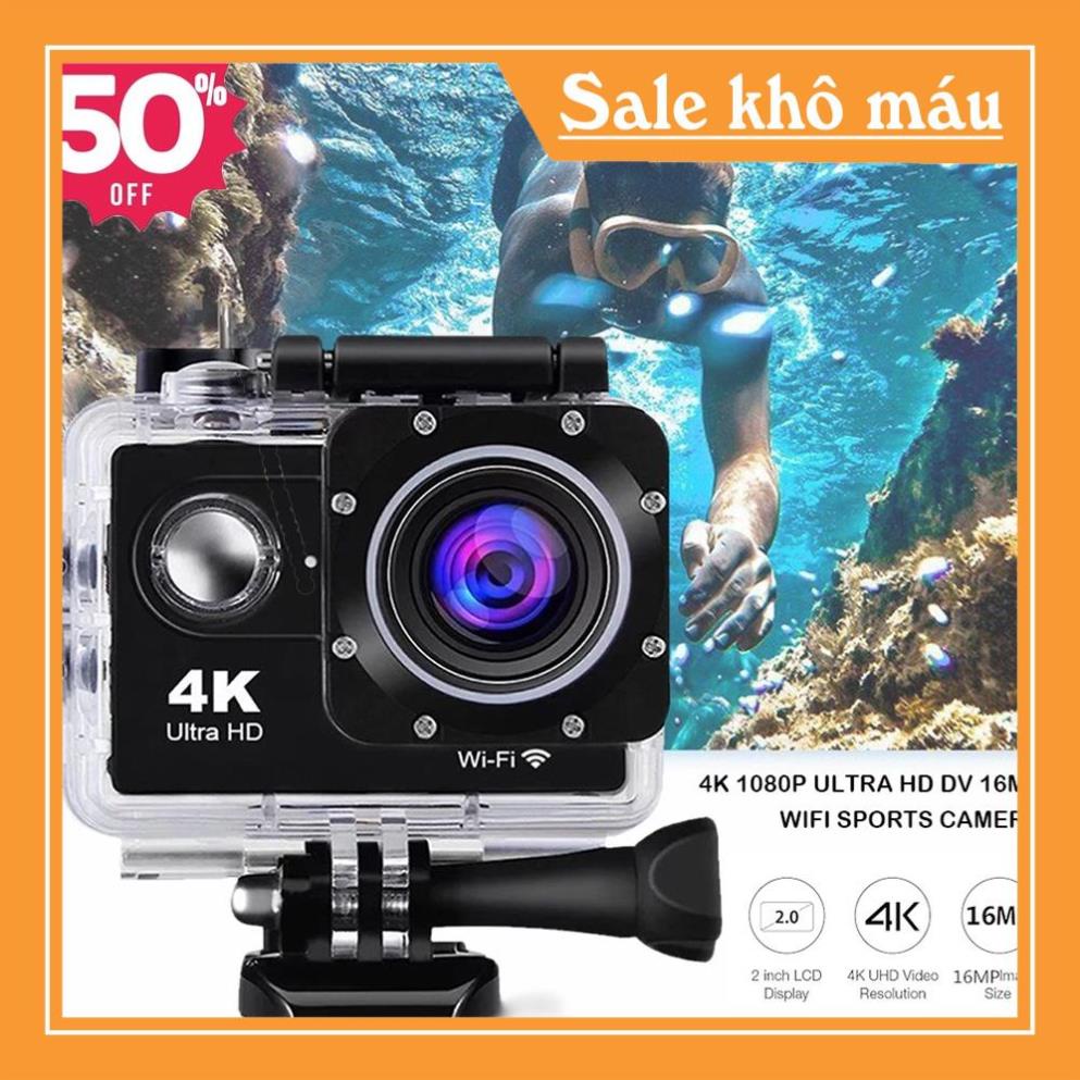 ✅ Camera Hành Trình Chống Nước 4K SPORT Ultra HD DV, Kết Nối Wifi Chống Rung Hỗ Trợ Quay Ban Đêm, Bảo hành chính hãng