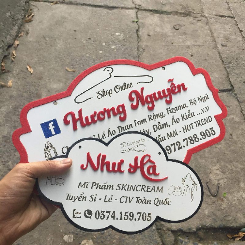 Bảng Gỗ Trang Trí - Khắc Tên Shop, Logo Theo Yêu Cầu - Tuyển CTV