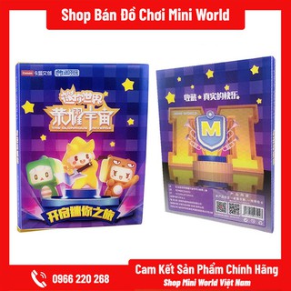 Album Đựng Thẻ Bài Mini World [80 Ngăn Chứa Thẻ Bài]