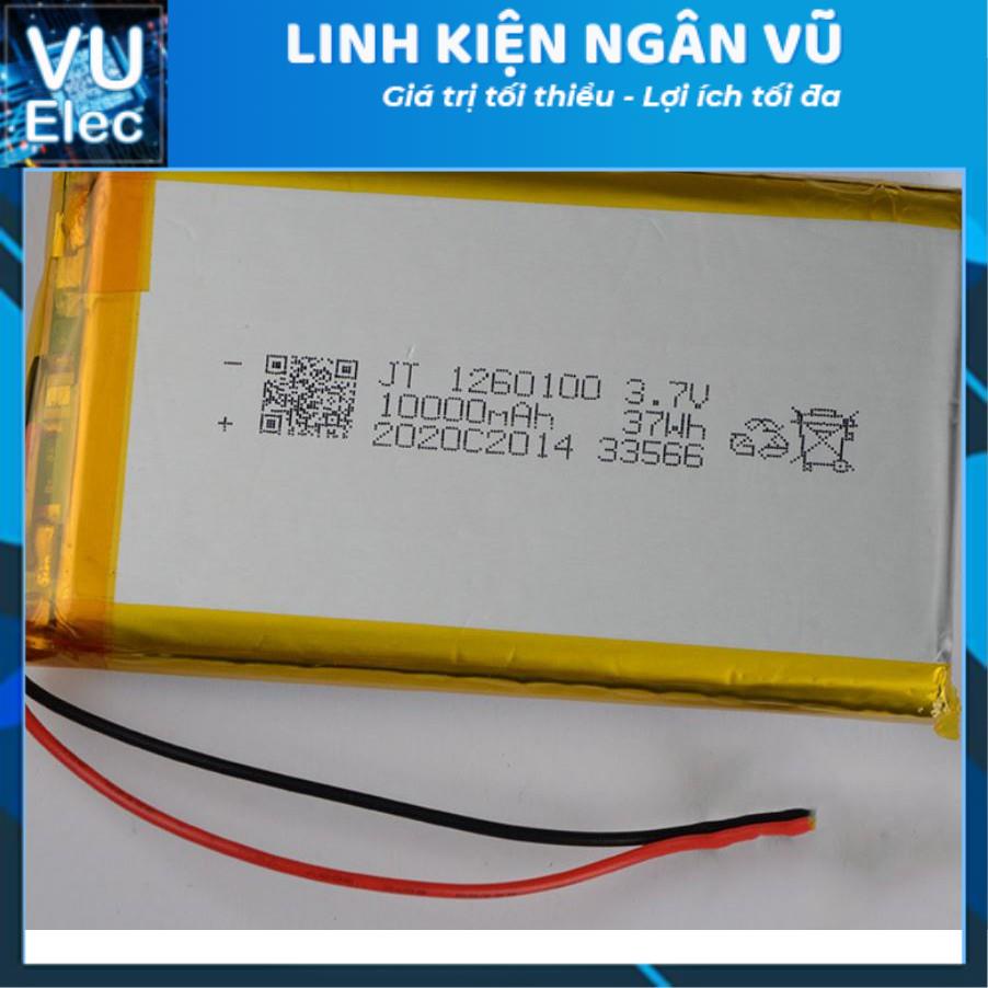 Pin Lithium 7565121 10000mAh-Pin chế sạc dự phòng-Pin dung lượng cao