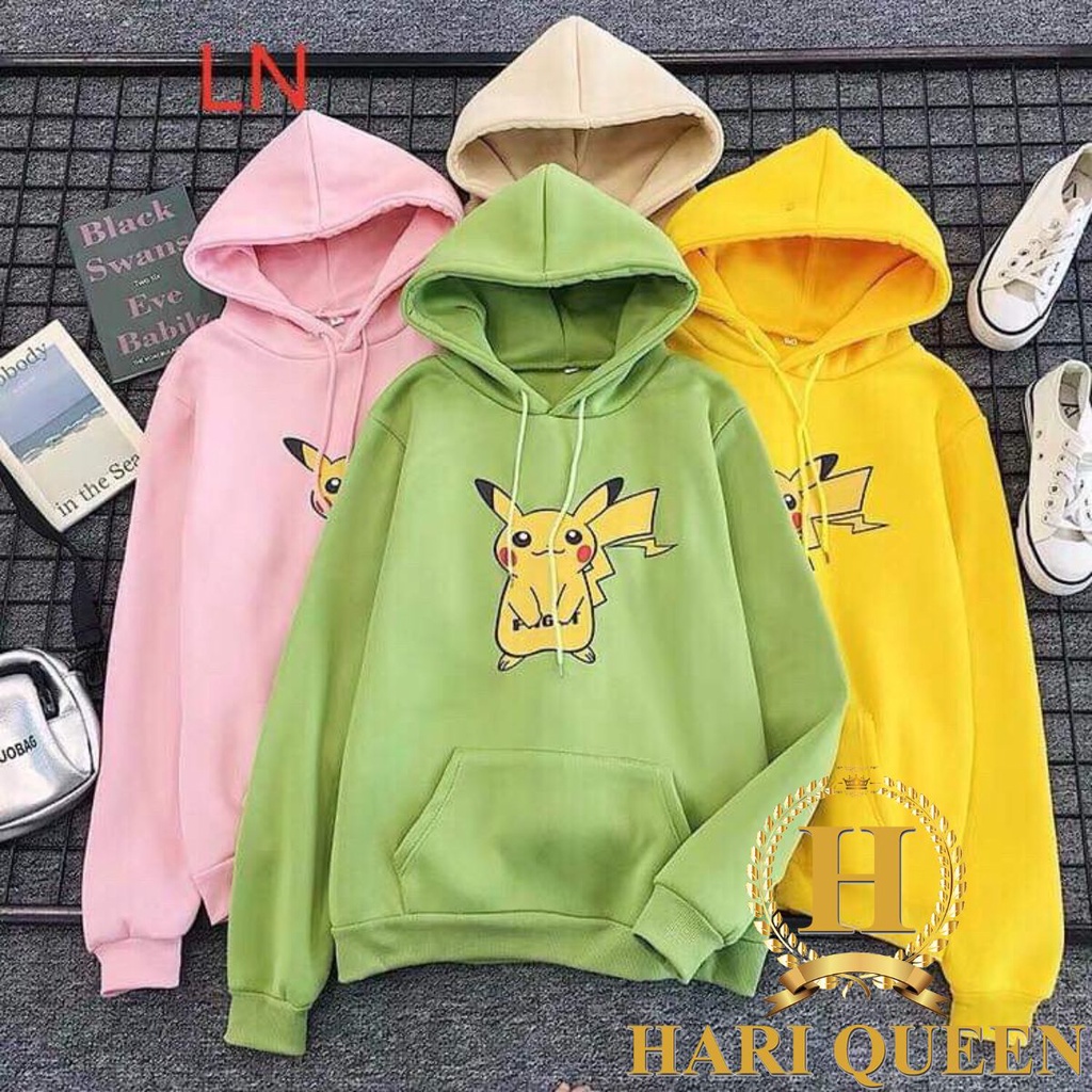 Áo hoodie mèo điện LNG1119
