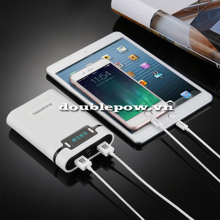 Box vỏ sạc dự phòng 4 pin 18650 Haweel HWL9500